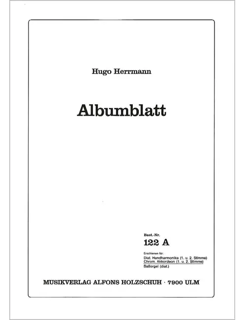 Albumblatt